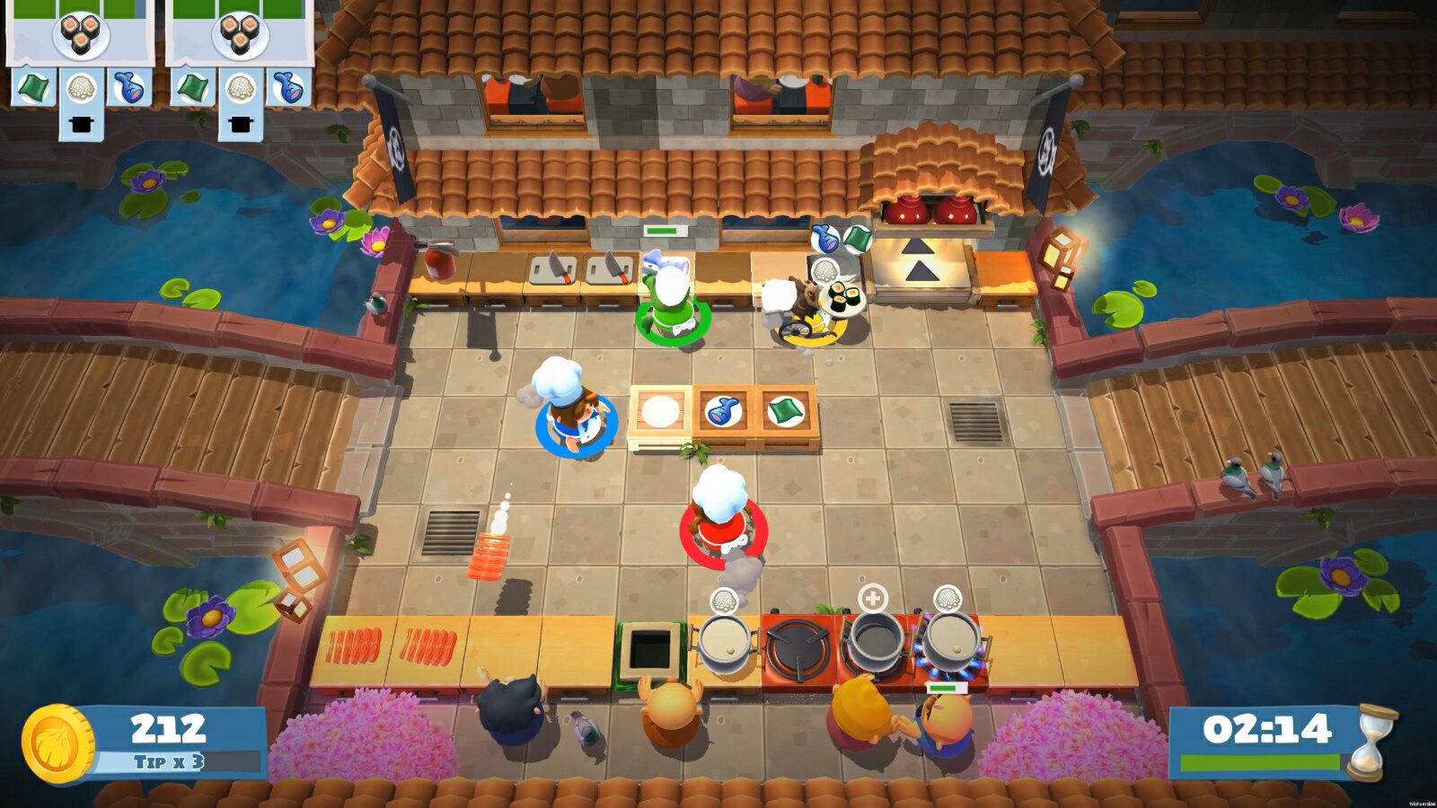 楽天市場 ポケット Overcooked 2 オーバークック 2 Switch Hacpakxea A 全年齢対象 価格比較 商品価格ナビ