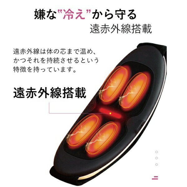 WAVEWAVE 腰マッサージャー EMS HEAT WAVE004