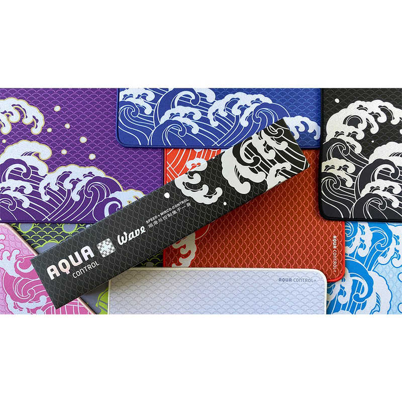 X-raypad エックスレイパッド マウスパッド Aqua Control Plus Wave Night XL 450×400×4mm AQPLUSWAVENIGHTXL