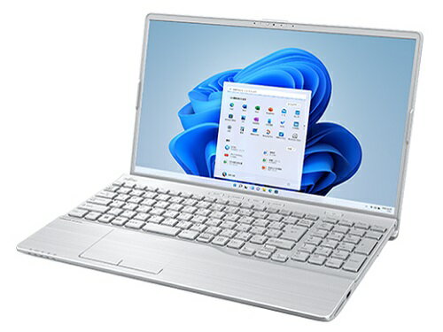 富士通 15.6型ノートパソコン FMV LIFEBOOK AH52/H1 Ryzen 7/ 16GB/ 512GB SSD/ DVDドライブ/ Officeあり ファインシルバー FMVA52H1SZ