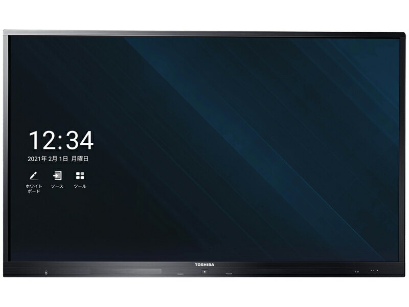 楽天市場】TVS REGZA TOSHIBA 55V型 4K 電子黒板 レグザキャンバス TD