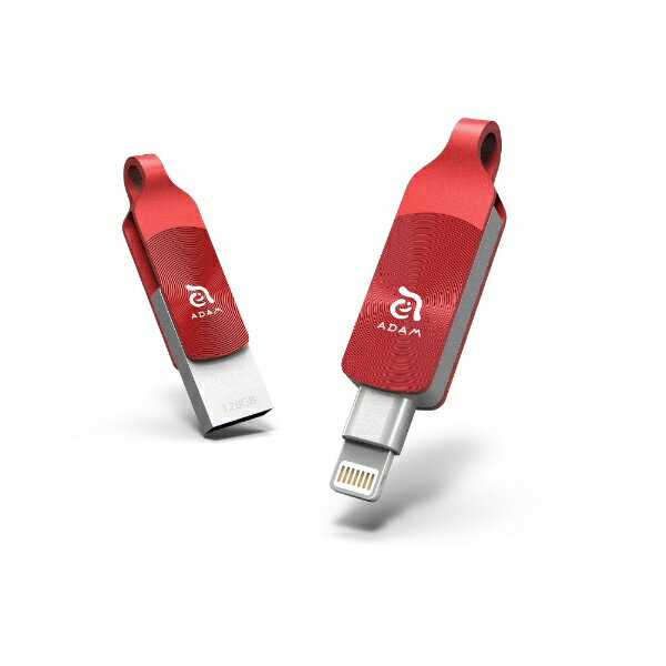 楽天市場】フォーステック ADAMELEMENTS USBメモリ iKlips DUO+ レッド 