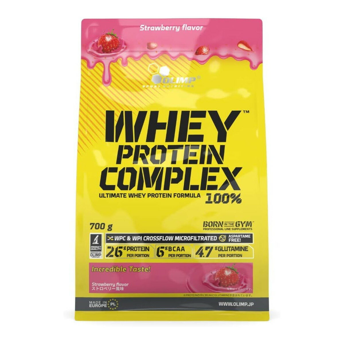 楽天市場】手組 ORIMP ホエイプロテインコンプレックス100％ WHEY PROTEIN COMPLEX ストロベリー風味 700g  OP80016 | 価格比較 - 商品価格ナビ