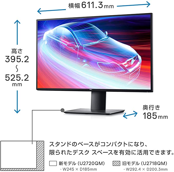 楽天市場】デル・テクノロジーズ DELL 4Kモニター U2720QM | 価格比較