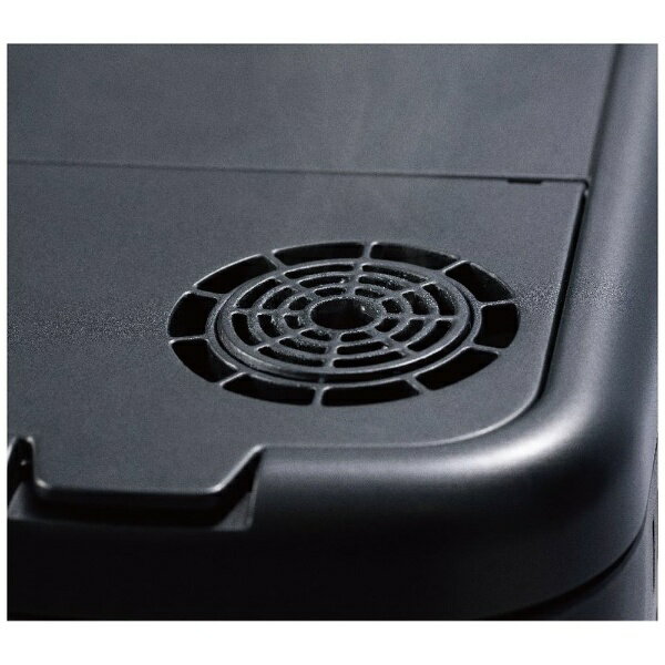 QUADS スチーム加湿機能付電気ストーブ WARMTH QS213BK