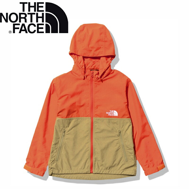 コンパクトジャケット 140cm オレンジ NPJ22210 ノースフェイス THE NORTH FACE ザ・ノース・フェイス コンパクトジャケット