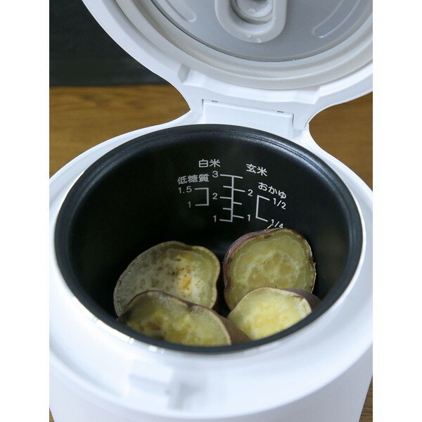 【新品 未開封】ベルソス 糖質カット炊飯器 VS-HIO2BE 4合 ホワイト 新品 未開封】ベルソス 糖質カット炊飯器 VS-HIO2BE 4合