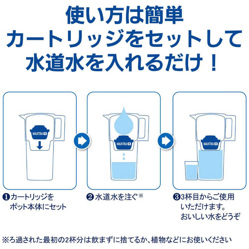 BRITA ポット型浄水器 KBSTCL1Q