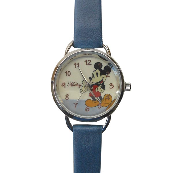 楽天市場 フィールドワーク ディズニー 手書き風 腕時計 Mkn011 3 Bl 価格比較 商品価格ナビ