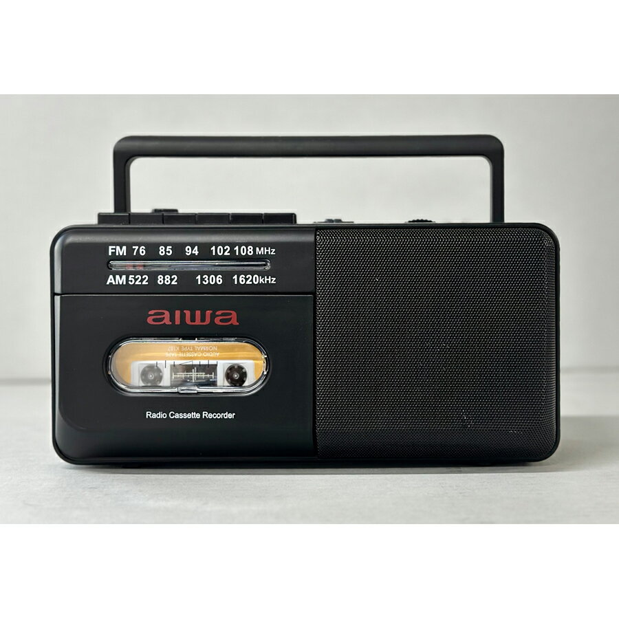 aiwa CR-BS50 ブラック アイワ AIWA Bluetooth対応CDラジオ ブラック［電源:AC100V/単2