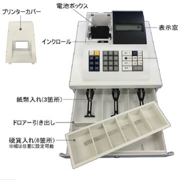 楽天市場】テンポスバスターズ テンポスバスターズ 小型レジスター