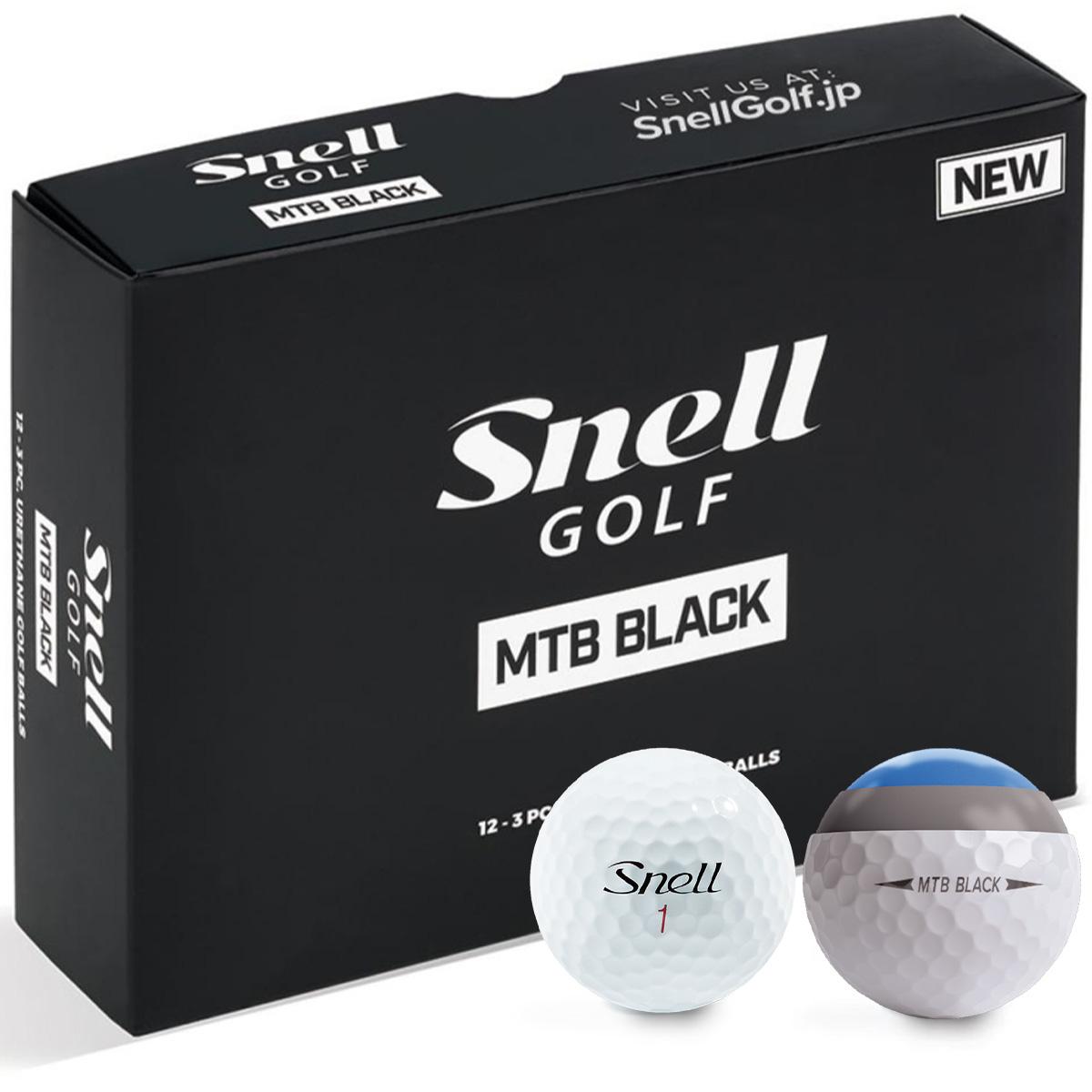 楽天市場 アジルパートナーズ スネルゴルフ 19 Mtb Black マイ ツアー ゴルフボール ブラック 12p Snell Golf 価格比較 商品価格ナビ