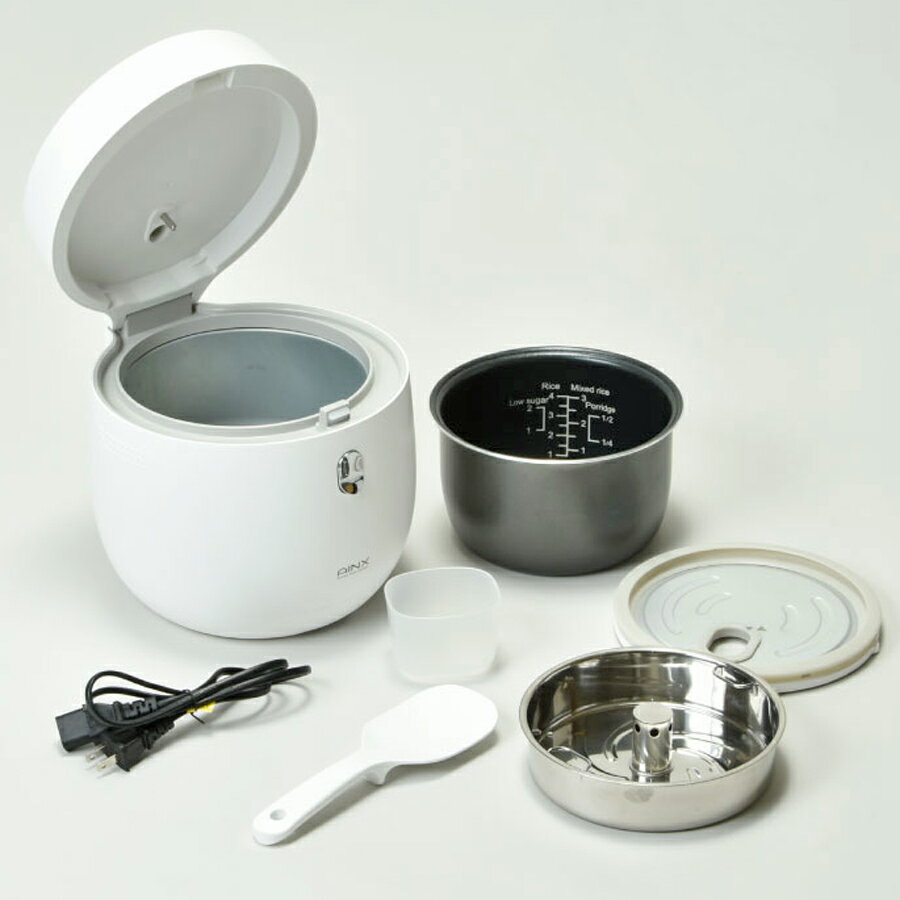 楽天市場】AINX Smart Rice Cooker 炊飯器 4合 ホワイト AX-RC3W(1台 