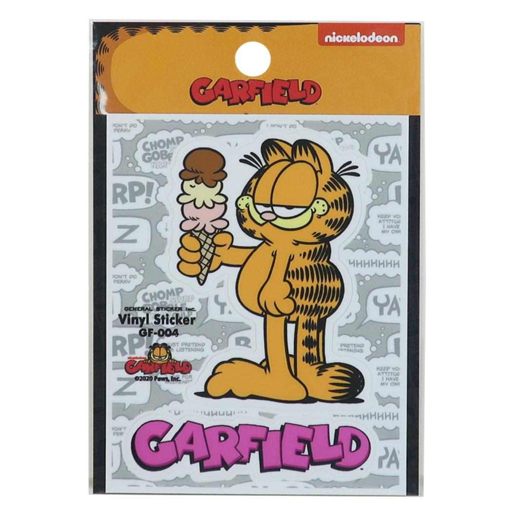 楽天市場 ゼネラルステッカー ハーフカット ステッカー ステッカー ガーフィールド アイスクリーム Expression Garfield ゼネラルステッカー Decoシール かわいい 価格比較 商品価格ナビ