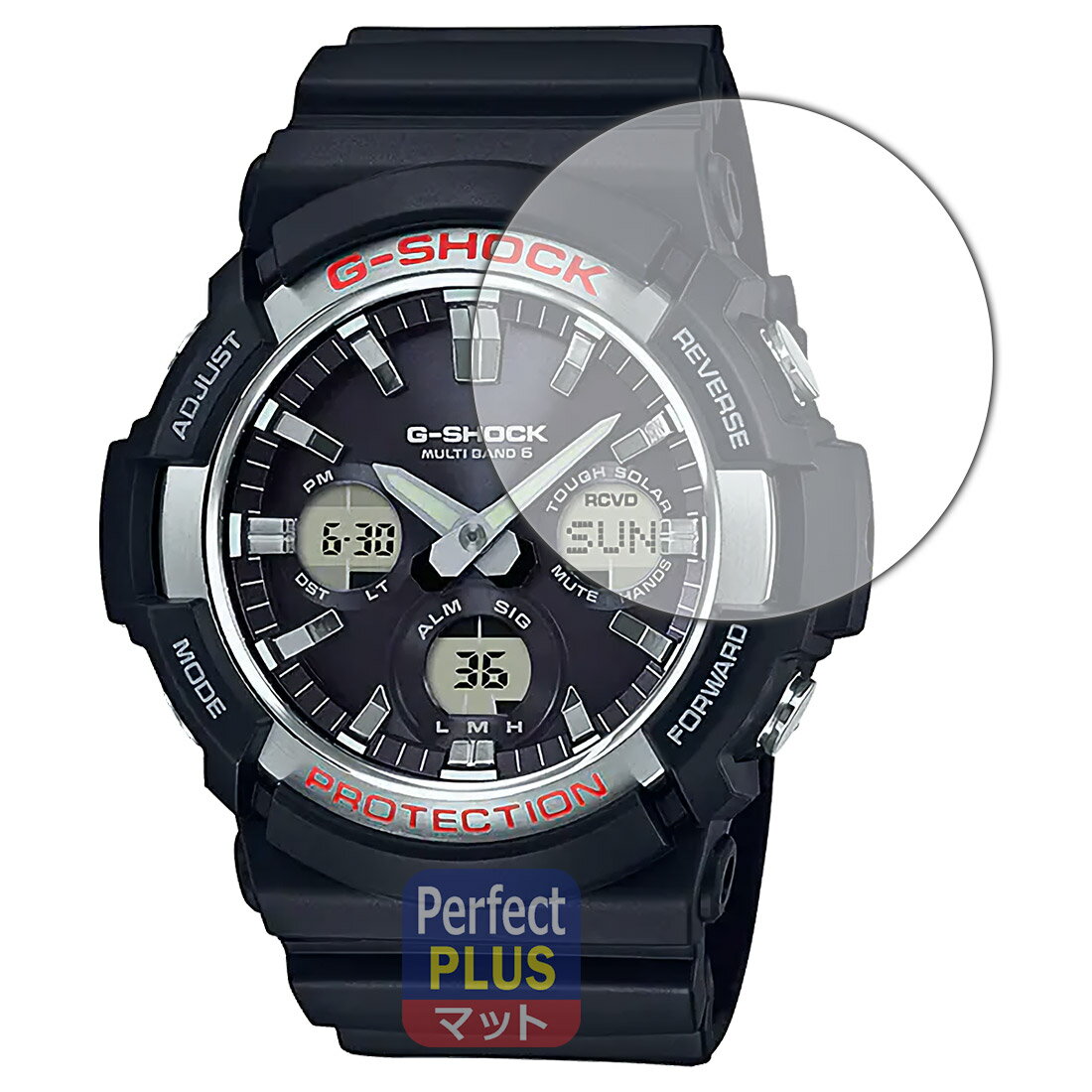 楽天市場】ユニバーサルシステムズ PDA工房 G-SHOCK GAW-100シリーズ対応 PerfectShield Plus 保護 フィルム  反射低減 防指紋 日本製 120PDA60251483 | 価格比較 - 商品価格ナビ