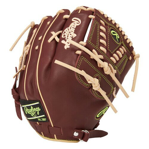 ローリングス Rawlings 軟式 HOH R MLB COLOR SYNC 投手用 LH 右投用 サイズ11.75 ブラック/シェリー GR3HMA15FB