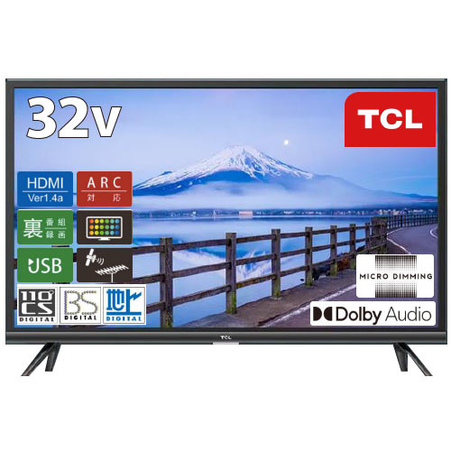 フルハイビジョンテレビ TCL 32S515+systemiks.ca