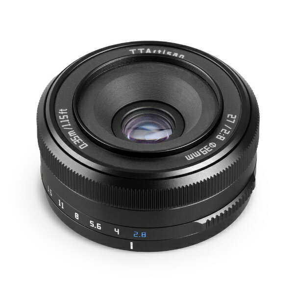 焦点工房 銘匠光学 TTArtisan AF 27F2.8 XF BLACK レンズ