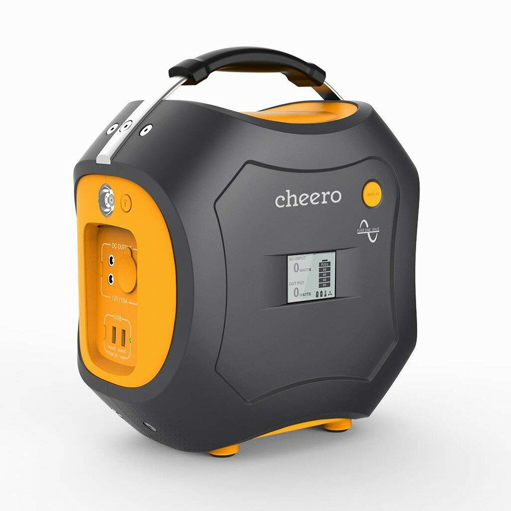 最新の激安 楽天市場】ティ・アール・エイ cheero Energy Carry 500Wh LED 発電機・ポータブル電源