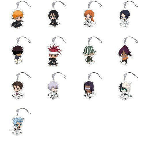 BLEACH ぺたん娘　アクリルストラップ 楽天市場】ペンギンパレード BLEACH ぺたん娘