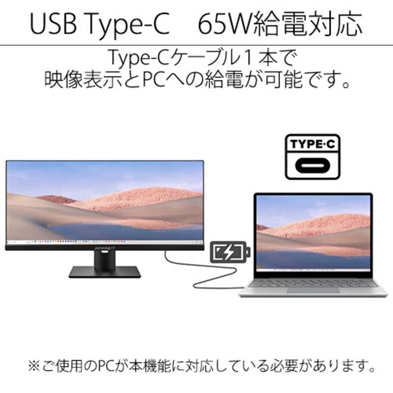 JAPANNEXT JAPANNEXT 液晶ディスプレイ JAPANNEXT JN-IPS29WFHDR-C65W