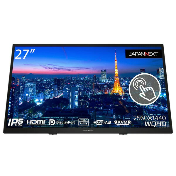 楽天市場】JAPANNEXT JAPANNEXT 27インチ WQHD液晶モニター JN-IPS27WQHDR-C65W-T | 価格比較 -  商品価格ナビ