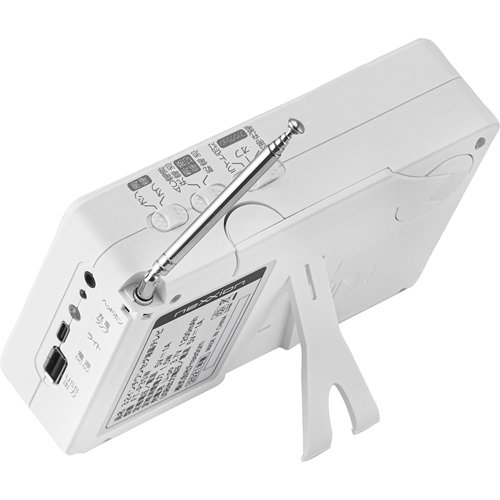 手回し充電式 ワンセグ液晶テレビ FT-P3SW(1台)