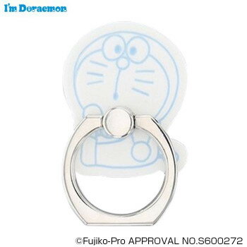 FLOWERING スマートフォンリング ドラえもん I'm Doraemon DR-S0015-BL