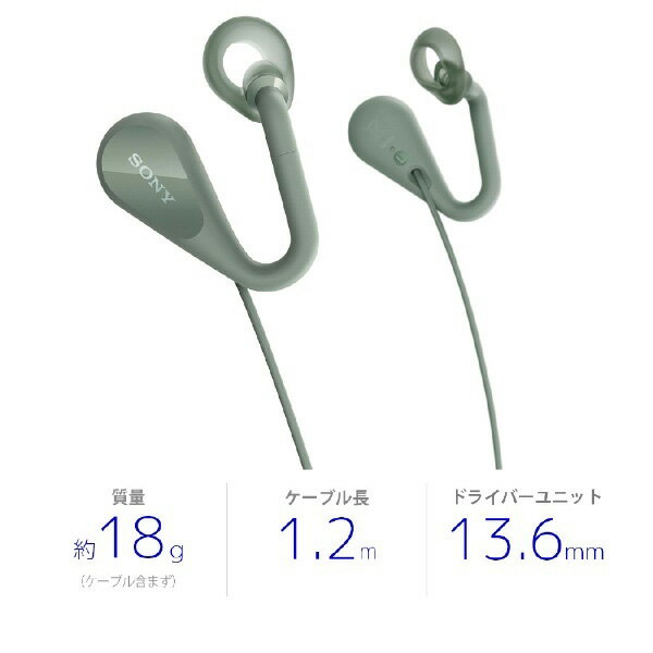 SONY open-ear stereo headset STH40D グリーン 楽天市場】ソニー ソニー オープンイヤーステレオヘッドセット