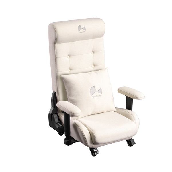 【楽天市場】ビーズ バウヒュッテ ゲーミングソファ座椅子2 ファブリックタイプ ホワイト Bauhutte Gaming Floor Sofa