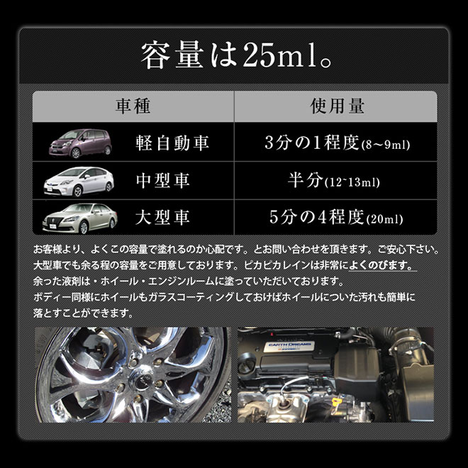 スーパーピカピカレイン　硬化型　ガラスコーティング剤　コーティング剤洗車　TOP-SUPER