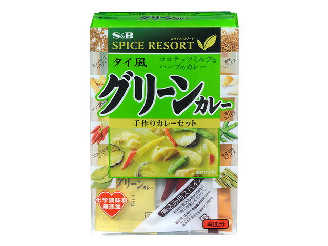 s&b フライパンキッチン グリーンカレー トップ