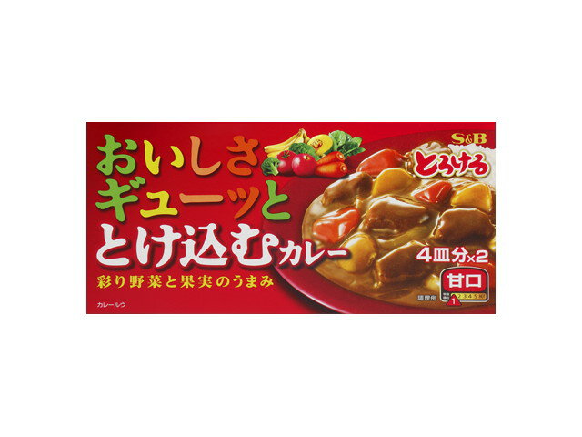 最も エスビー食品 とろけるカレー 180g甘口 materialworldblog.com