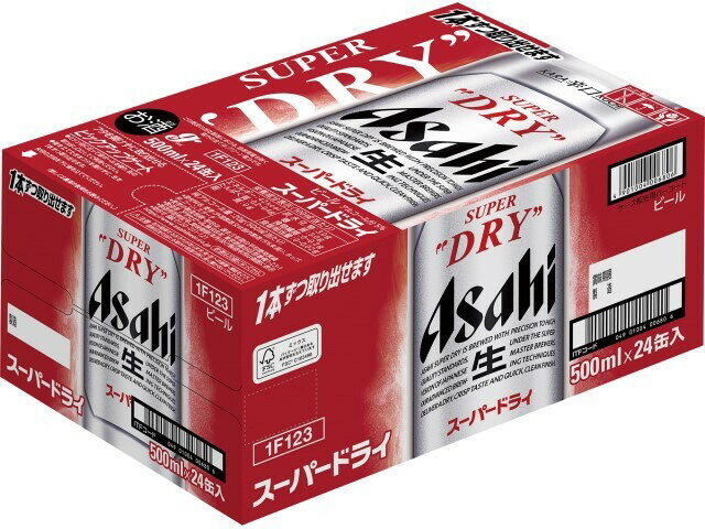 アサヒスーパードライ 缶 500ml 24缶入り