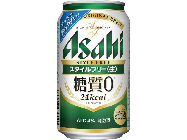 楽天市場 アサヒビール アサヒビール スタイルフリー 生 缶３５０ 価格比較 商品価格ナビ