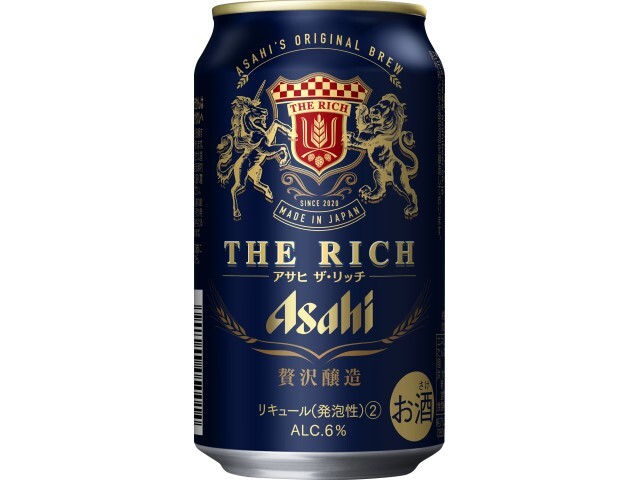 楽天市場 アサヒビール アサヒビール アサヒ ザ リッチ 缶３５０ｍｌ 価格比較 商品価格ナビ