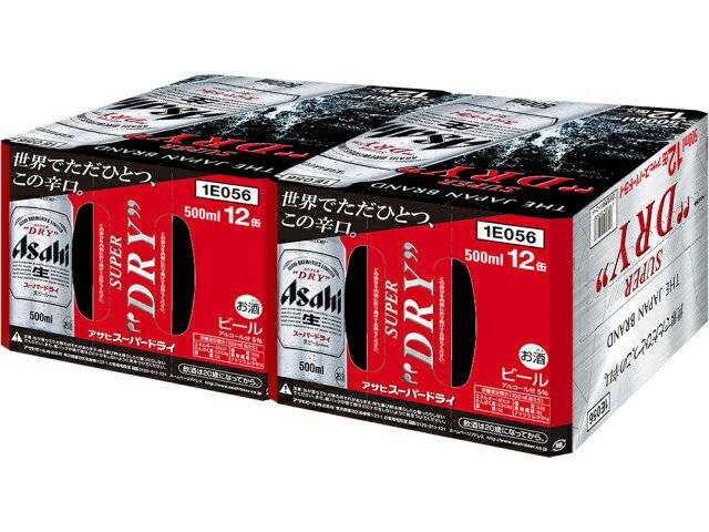 楽天市場 アサヒビール アサヒビール スーパードライ缶５００ １２シュリンクｐ 2 価格比較 商品価格ナビ