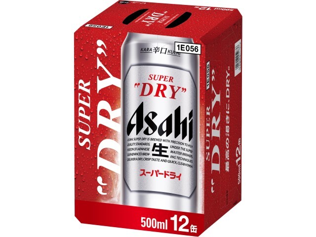 楽天市場 アサヒビール アサヒビール スーパードライ缶５００ １２シュリンクｐ 価格比較 商品価格ナビ