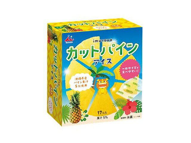 楽天市場】井村屋 井村屋 BOXカットパインアイス 17個 （製品詳細 