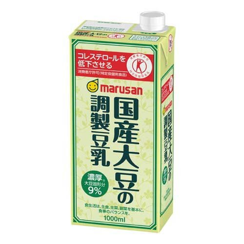 楽天市場 マルサンアイ マルサン 国産大豆の調製豆乳 1l 6本入 価格比較 商品価格ナビ