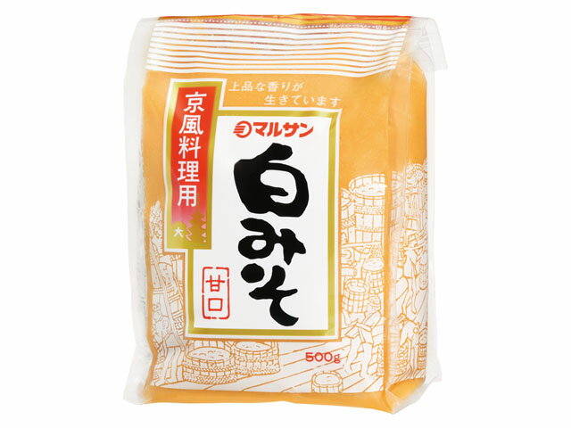 楽天市場】マルサンアイ マルサン 関西用 白みそ 500g | 価格比較 - 商品価格ナビ