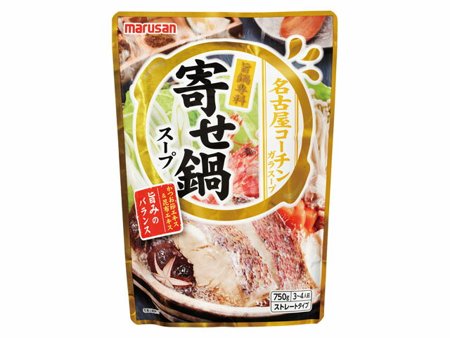 楽天市場】マルサンアイ マルサン 旨鍋専科 寄せ鍋スープ 750g | 価格