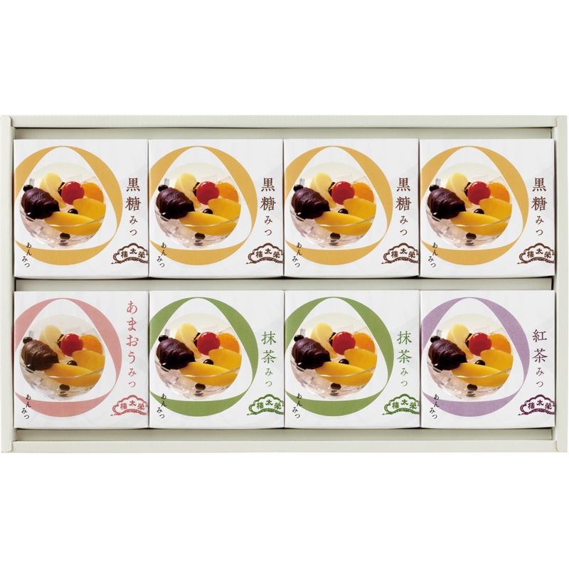 【楽天市場】榮太樓總本鋪 榮太樓總本鋪 あんみつ詰合せ EAO 8個 価格比較