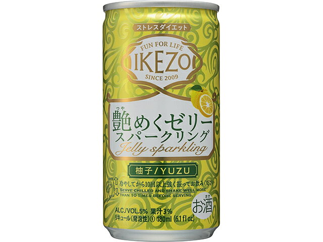 楽天市場】大関 大関 IKEZO 艶めくゼリースパークリング 柚子