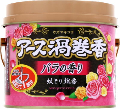 【楽天市場】アース製薬 アース渦巻香 バラの香り 30巻缶入 | 価格比較 - 商品価格ナビ