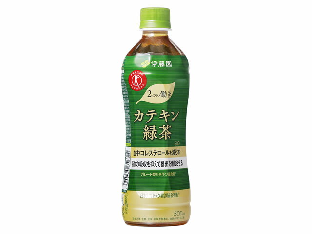 伊藤園 特定保健用食品 2つの働き カテキン緑茶 500ml