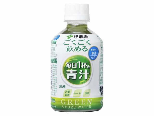 最高品質の 伊藤園 ごくごく飲める 毎日1杯の青汁 350g 1箱 24本入