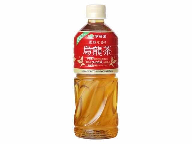 790円 【楽ギフ_のし宛書】 伊藤園 優雅な香り 烏龍茶 ウーロン茶 600ml PET ×24本 1ケース 送料無料 49841