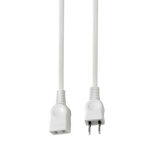 エルパ(ELPA) EDLP延長コード 3m LPE-103N(W)(1コ入)