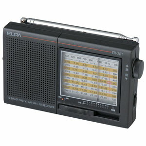 楽天市場】朝日電器 エルパ 緊急警報対応ラジオ ER-EQ30P(1台) | 価格